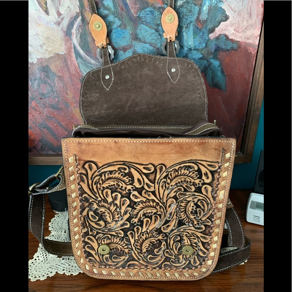 Bags Genuine Leather Cross Body Bag With Gun Holster Poshmark